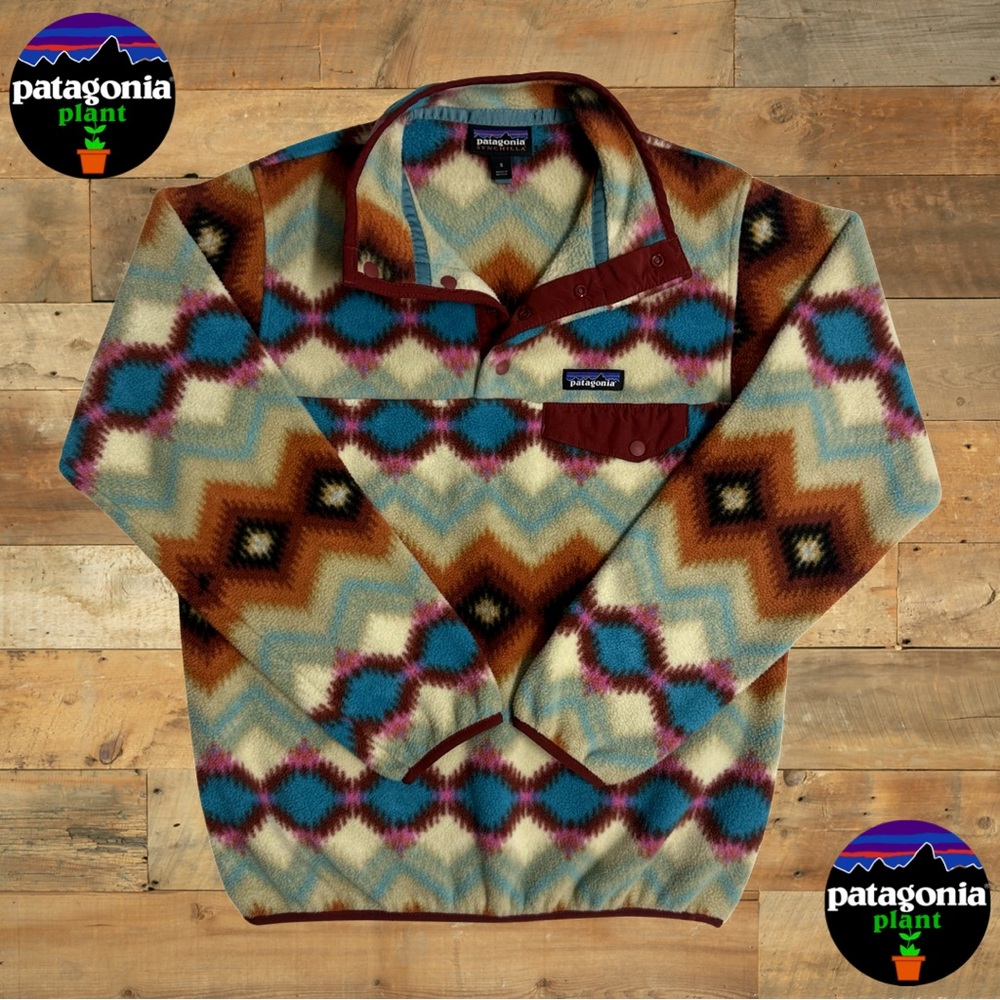 Patagonia Women’s Snap-T Synchilla Pullover Sweater - Picture 2 of 6